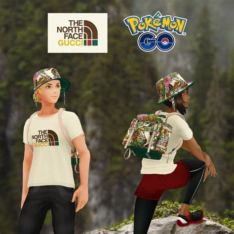 north face x gucci x pokemon go|north face x Gucci collection.